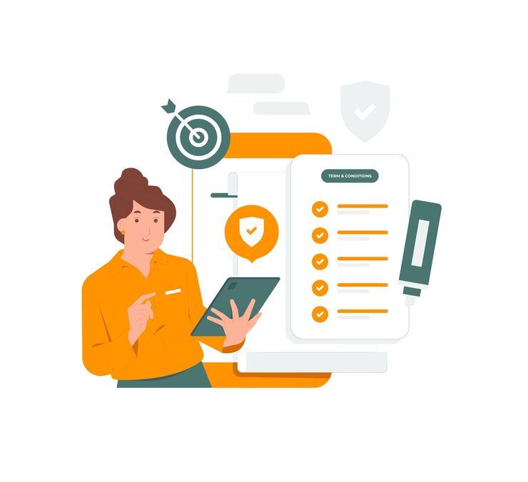 Illustration representing manual review and feasibility assessment in website restoration